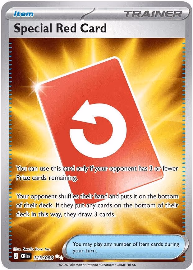 Special Red Card - Ultra Rare (113/086)
