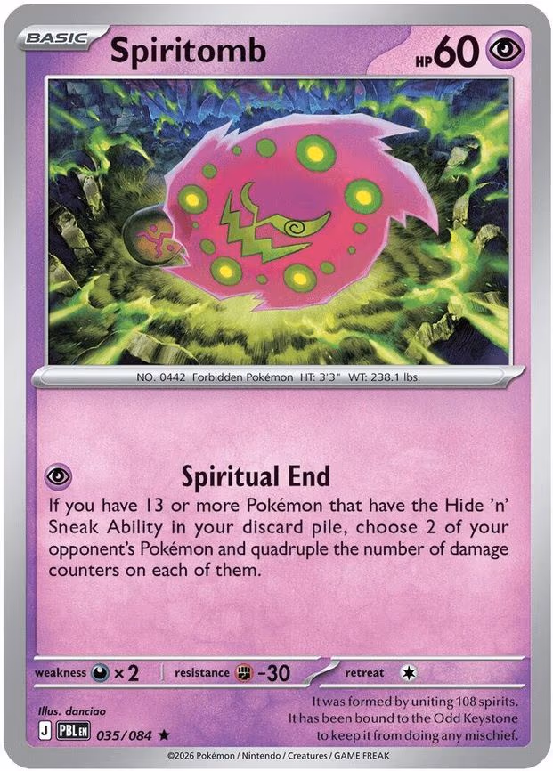 Spiritomb - 035/084 (Non-Holo) - Rare (035/084)