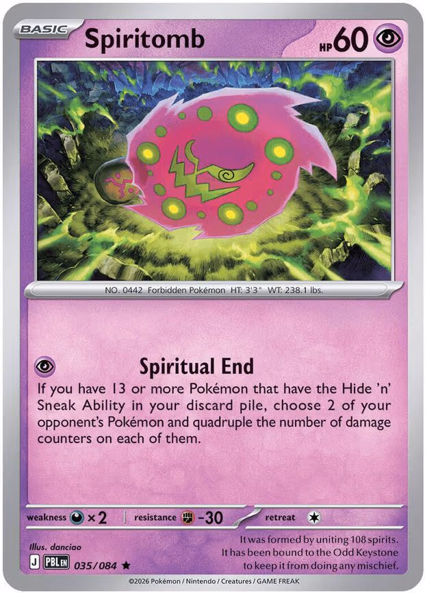 Spiritomb - Rare (035/084)