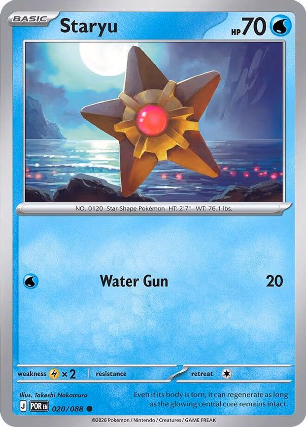 Staryu - Common (020/088)