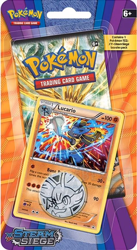 Steam Siege Single Pack Blister [Lucario]