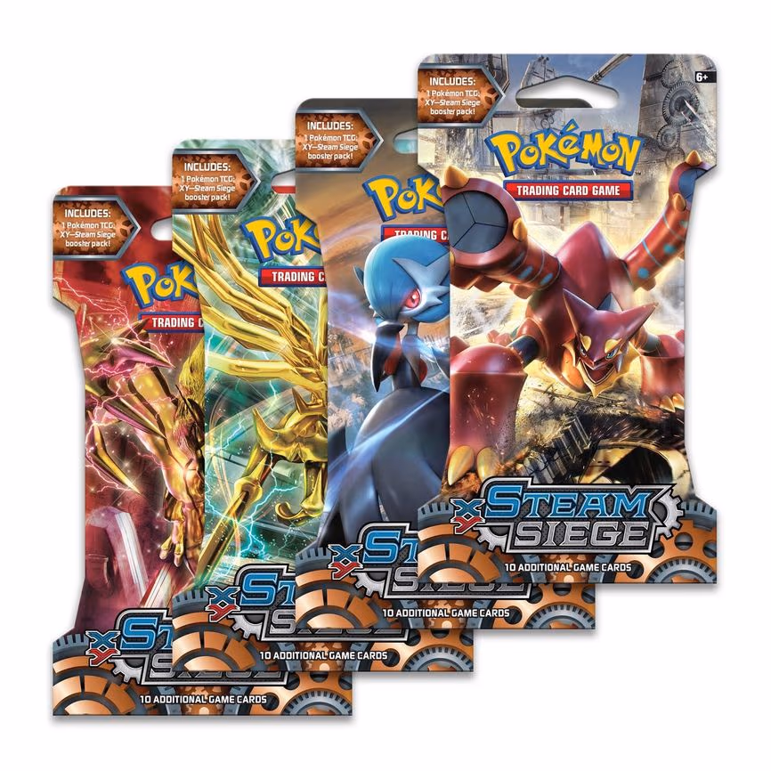 Steam Siege Sleeved Booster Pack Art Bundle [Set of 4]