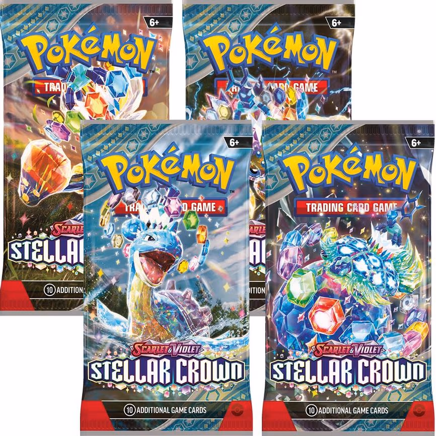 Stellar Crown Booster Pack Art Bundle [Set of 4]
