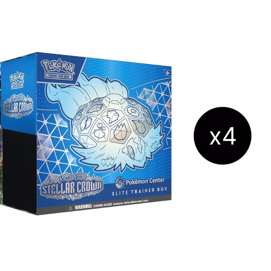 Stellar Crown Pokemon Center Elite Trainer Box (Exclusive) Case