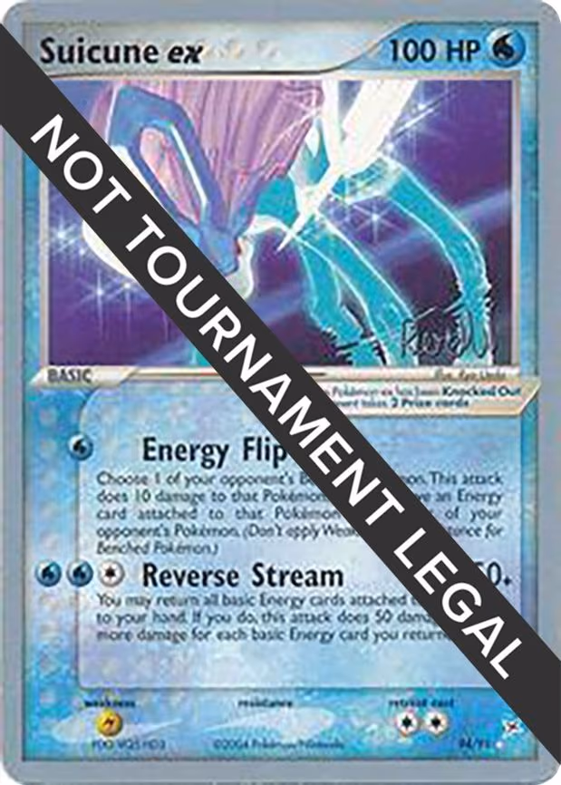 Suicune ex - 2004 (Reed Weichler) - Ultra Rare (94/95)