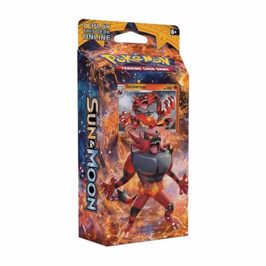 Sun & Moon Base Set Theme Deck - "Roaring Heat" [Incineroar]