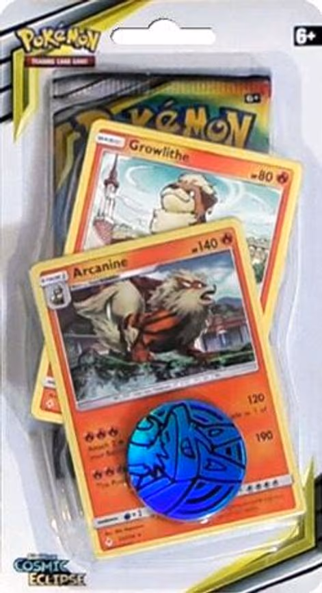 Sun & Moon Single Blister Pack [Growlithe & Arcanine]