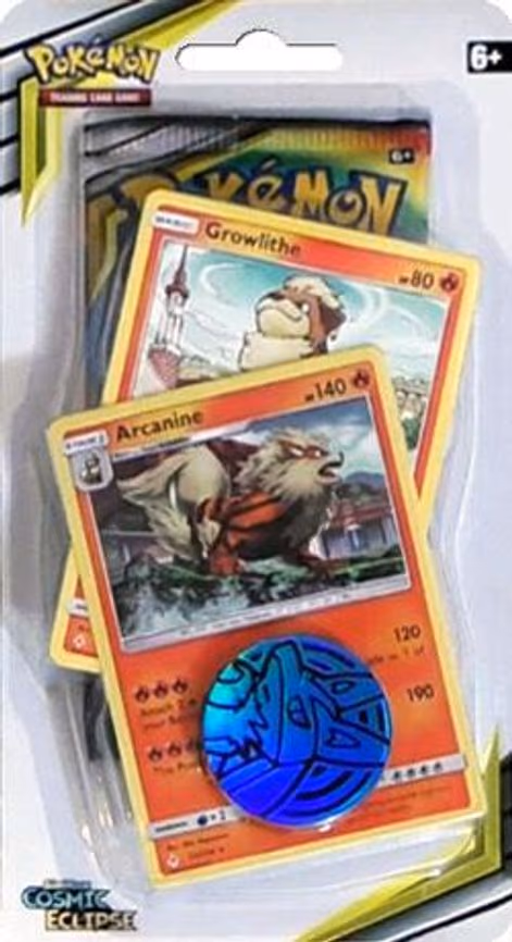 Sun & Moon Single Blister Pack [Growlithe & Arcanine]