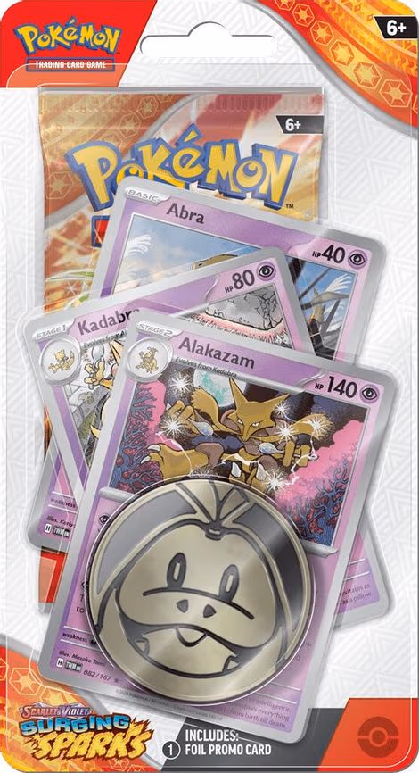 Surging Sparks Premium Checklane Blister [Alakazam]