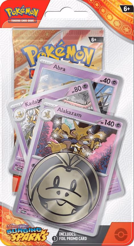 Surging Sparks Premium Checklane Blister [Alakazam]