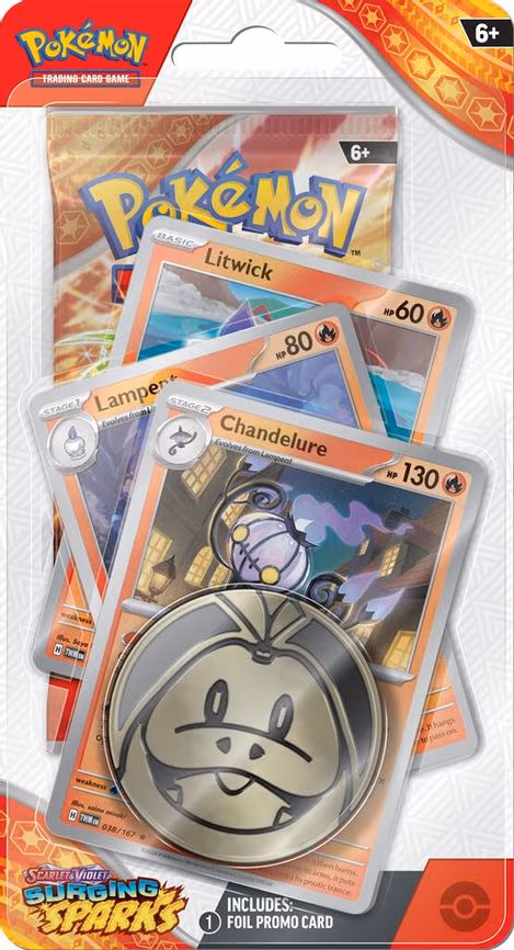 Surging Sparks Premium Checklane Blister [Chandelure]