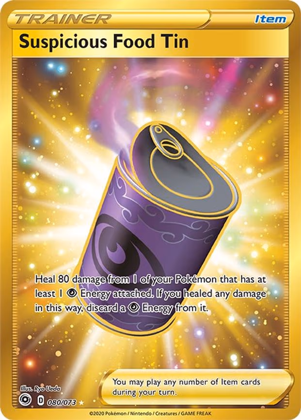 Suspicious Food Tin - Secret Rare (80/73)