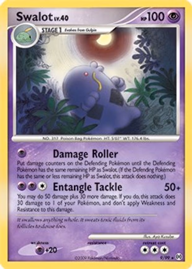 Swalot - 9/99 (DPPt Arceus) - Rare (009/099)