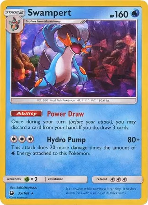 Swampert - 35/168 (SM Celestial Storm) - Holo Rare (035/168)