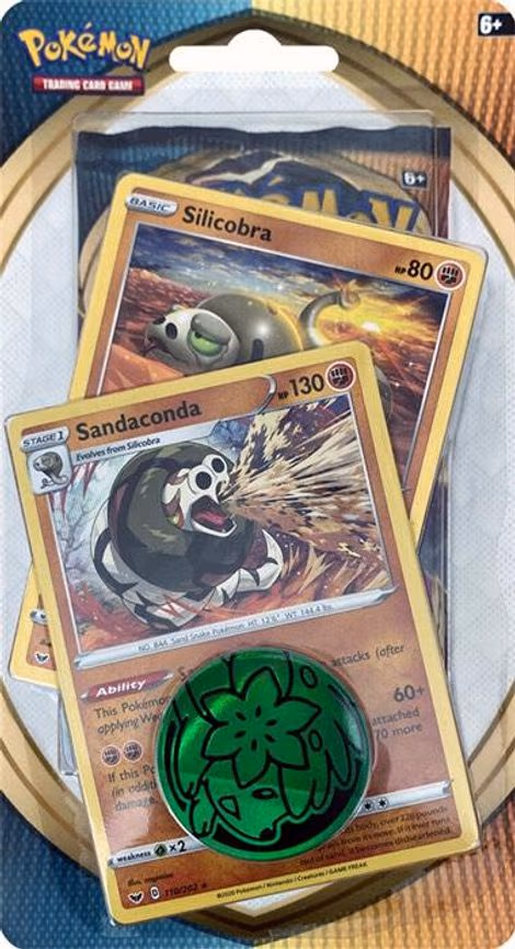 Sword & Shield Single Blister Pack [Silicobra & Sandaconda]