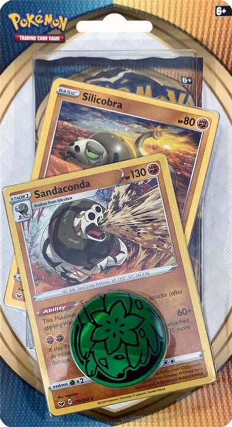 Sword & Shield Single Blister Pack [Silicobra & Sandaconda]