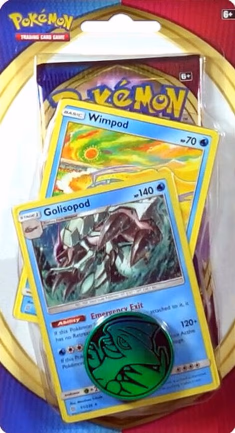Sword & Shield Single Blister Pack [Wimpod & Golisopod]