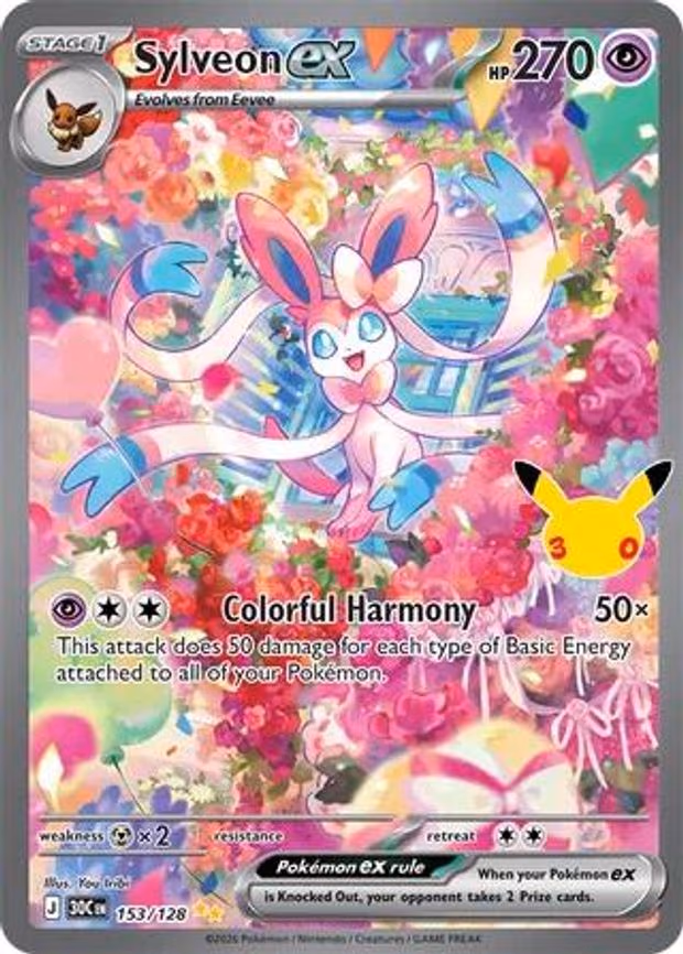 Sylveon ex - Special Illustration Rare (153/128)