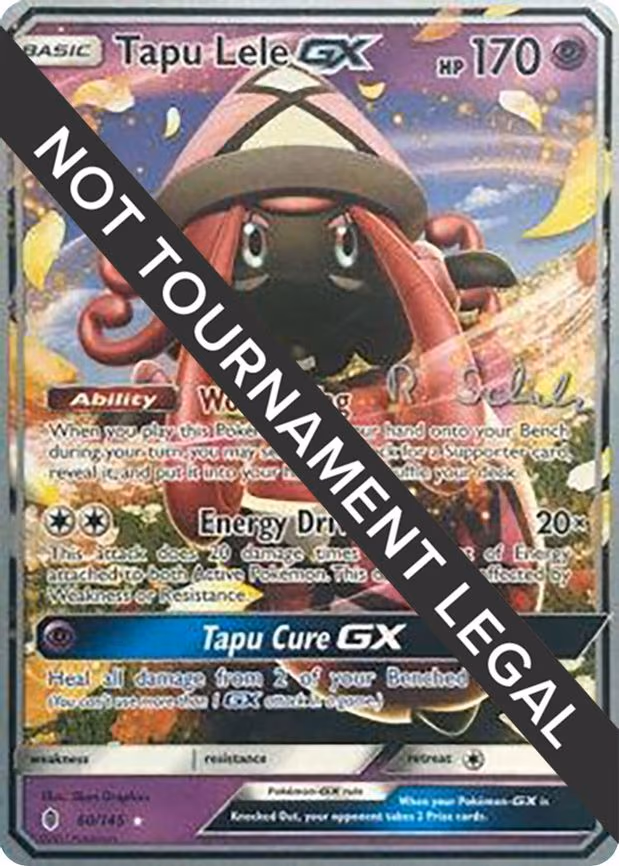 Tapu Lele GX - 2018 (Robin Schulz) - Ultra Rare (60/145)