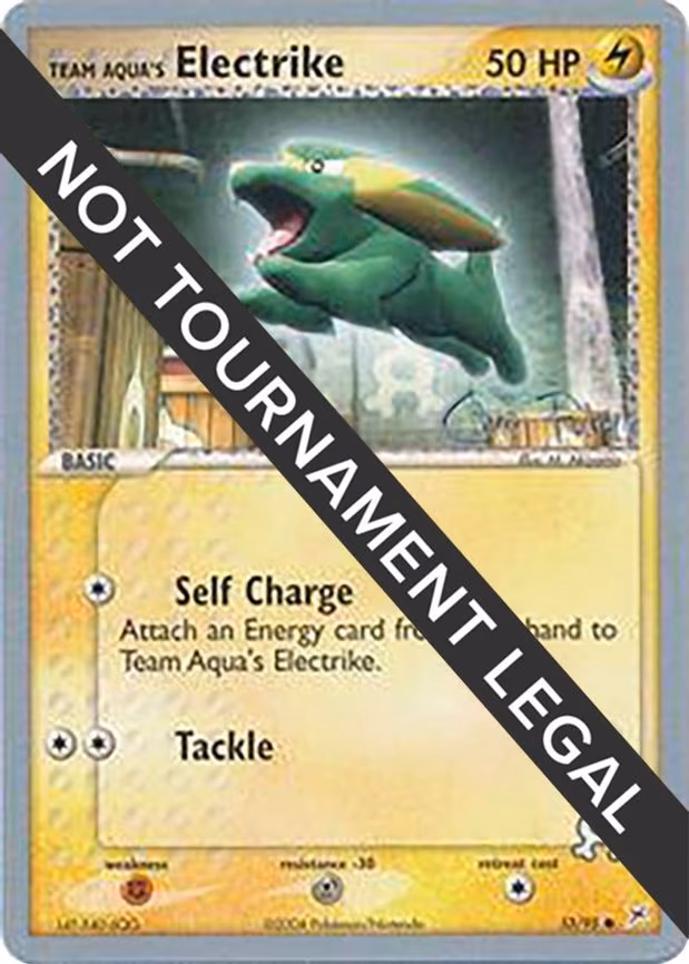 Team Aqua's Electrike - 2004 (Chris Fulop) - Uncommon (27/95)