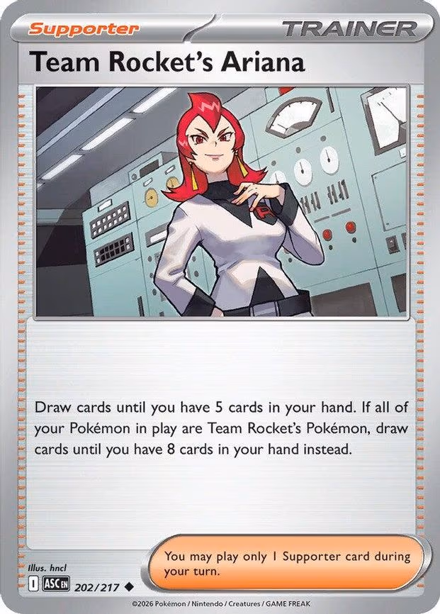 Team Rocket's Ariana - Uncommon (202/217)