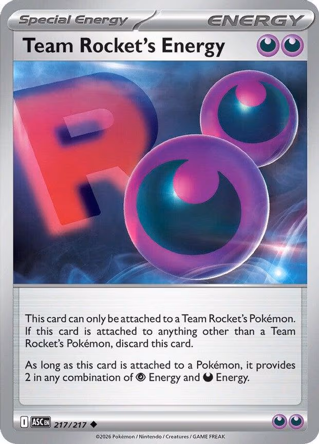 Team Rocket's Energy - Uncommon (217/217)