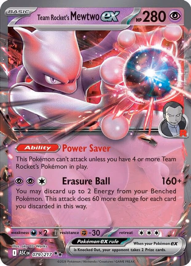 Team Rocket's Mewtwo ex