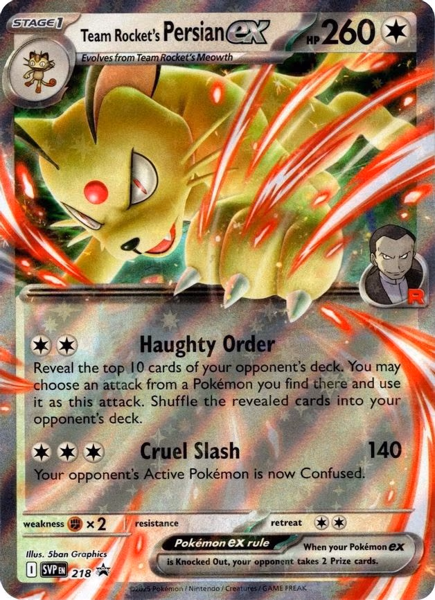Team Rocket's Persian ex