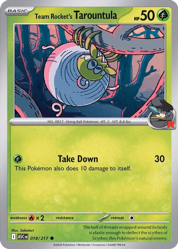 Team Rocket's Tarountula
