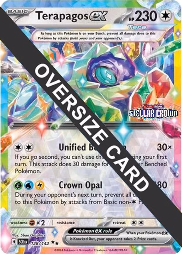 Terapagos ex - Double Rare (128/142)