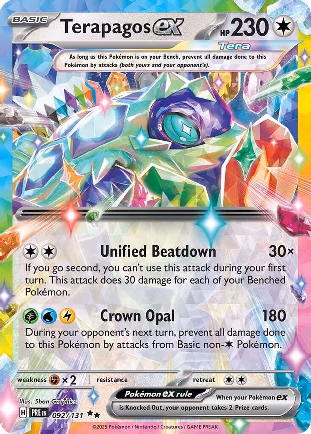 Terapagos ex - Double Rare (092/131)