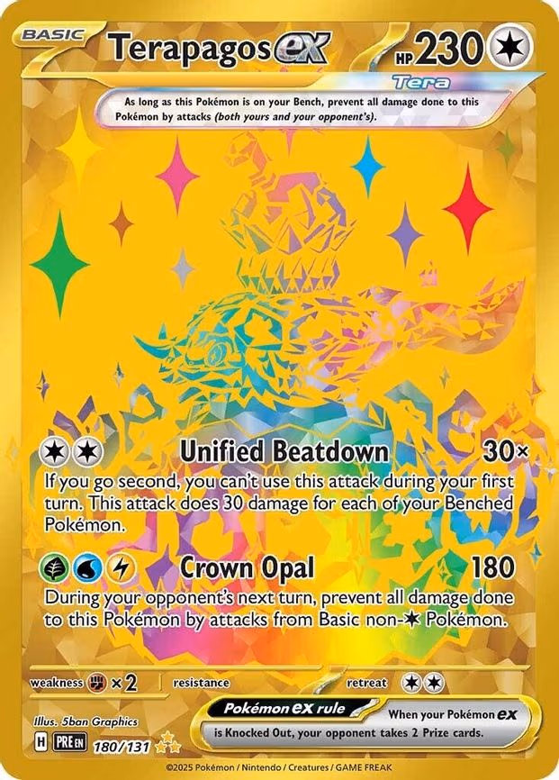 Terapagos ex - Hyper Rare (180/131)