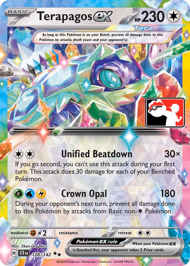 Terapagos ex - Double Rare (128/142)