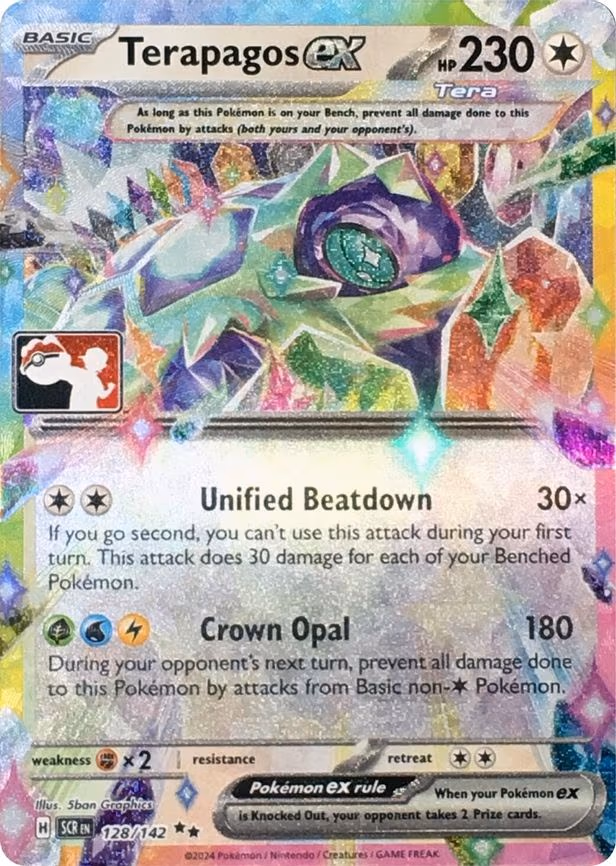 Terapagos ex - Double Rare (128/142)