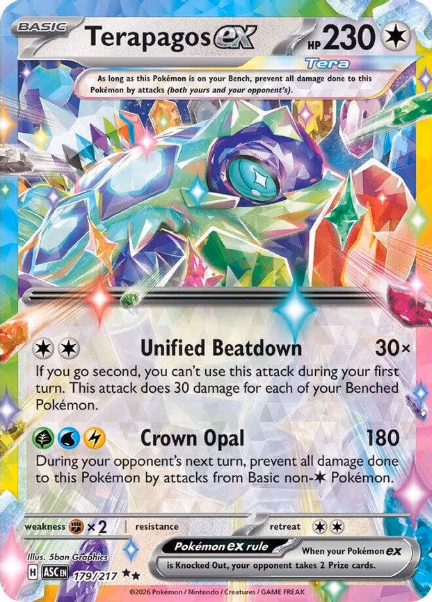 Terapagos ex - Double Rare (179/217)