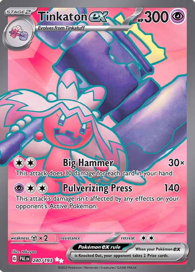 Tinkaton ex - Ultra Rare (240/193)