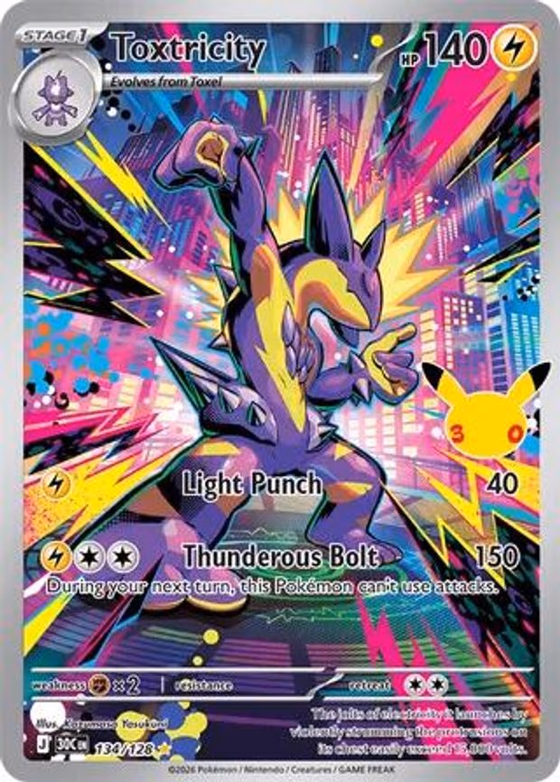 Toxtricity - Illustration Rare (134/128)