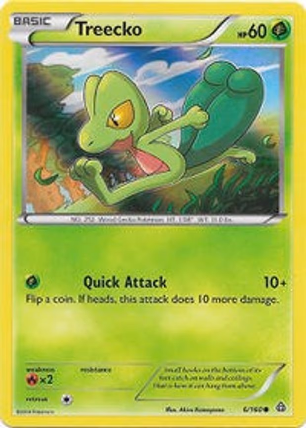 Treecko - 6/160 (Sheen Holo) - Promo (006/160)