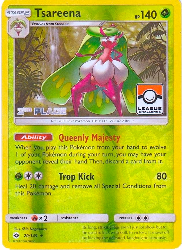 Tsareena - 20/149 (League Challenge) - Promo (020/149)
