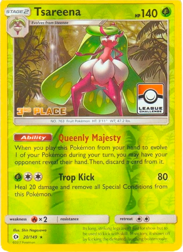 Tsareena - 20/149 (League Challenge) - Promo (020/149)