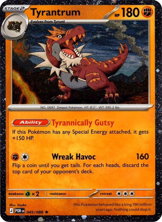 Tyrantrum - Rare (045/088)