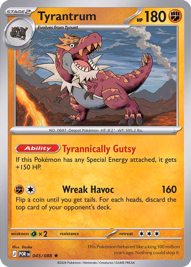 Tyrantrum - Rare (045/088)