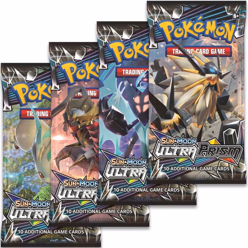 Ultra Prism Booster Pack Art Bundle [Set of 4]