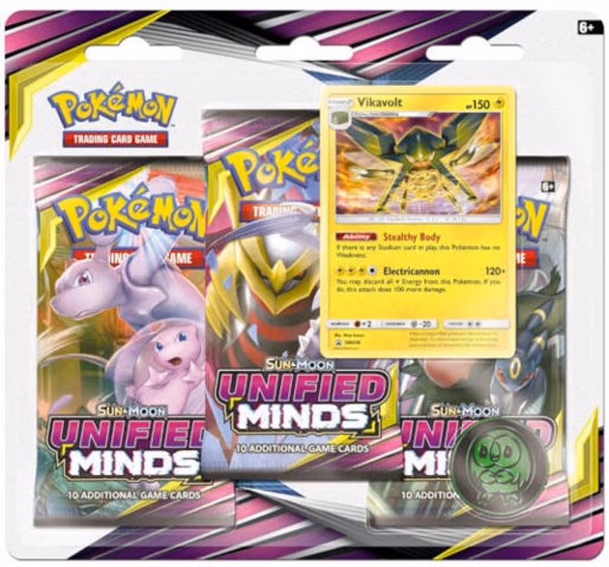 Unified Minds 3 Pack Blister [Vikavolt]