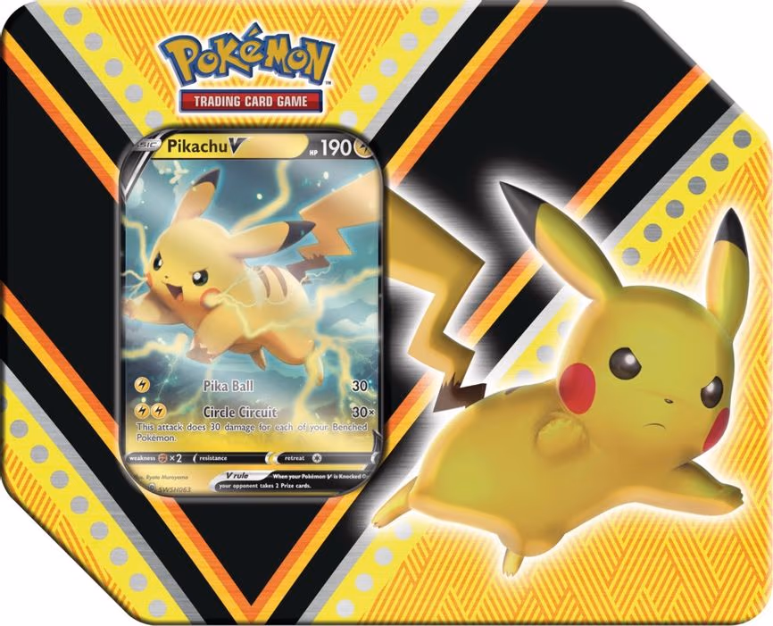 V Powers Tin [Pikachu V]