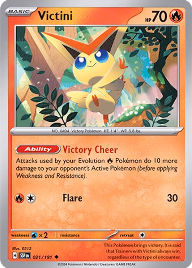 Victini - Uncommon (021/191)