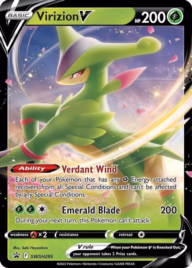 Virizion V - Promo (SWSH295)