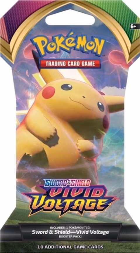 Vivid Voltage Sleeved Booster Pack