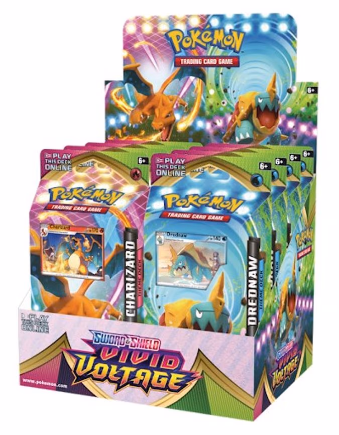 Vivid Voltage Theme Deck Display