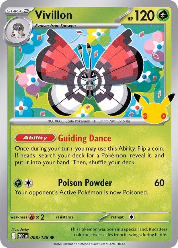Vivillon - Common (008/128)